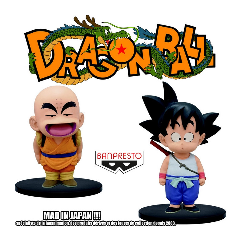 DRAGON BALL figurine Goku & Krillin Original Figure Collection Banpresto DRAGON BALL figurine Goku & Krillin Original Figure Collection Banpresto