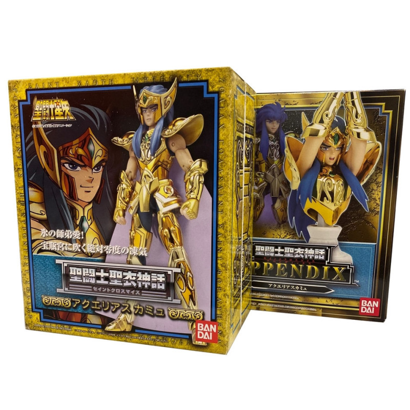 SAINT SEIYA Pack Myth-Cloth Verseau Camus + Appendix Bandai SAINT SEIYA Pack Myth-Cloth Verseau Camus + Appendix Bandai