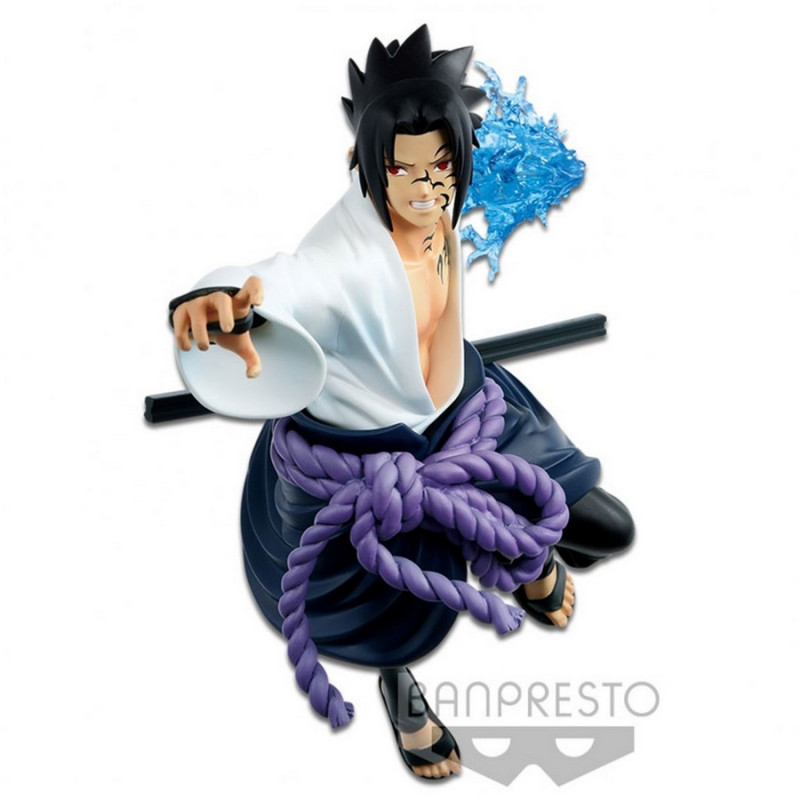 Banpresto Figurine d'action Sasuke Uchiha Naruto Shippuden