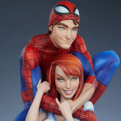 MARVEL Statue Spider-Man & Mary Jane by J. Scott Campbell Sideshow