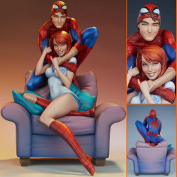  MARVEL Statue Spider-Man & Mary Jane by J. Scott Campbell Sideshow