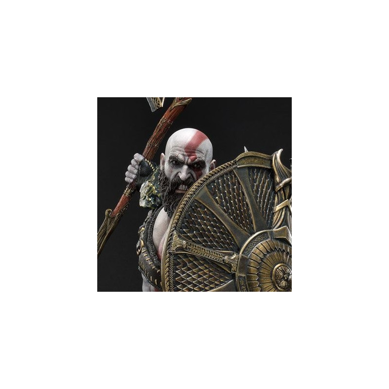 GOD OF WAR (2018) Statue Kratos & Atreus Prime 1 Studio