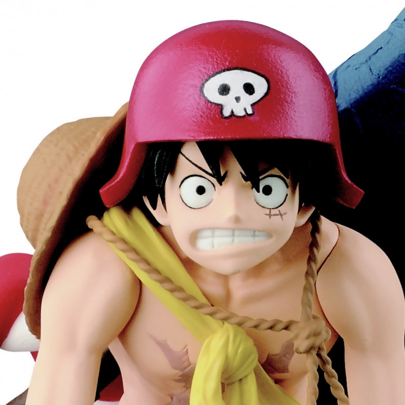 ONE PIECE figurine Luffy Scultures Big Zoukeio Film Gold