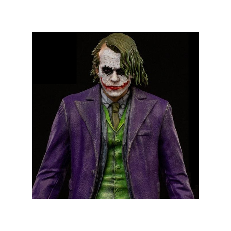 THE DARK KNIGHT Statue The Joker Deluxe Art Scale Iron Studios THE DARK KNIGHT Statue The Joker Deluxe Art Scale Iron Studios