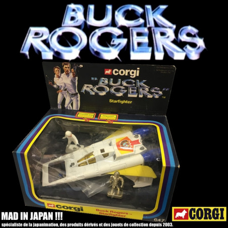 Jouet Ancien Corgi Toys – Vaisseau Buck Rogers Starfighter – Vintage Collection