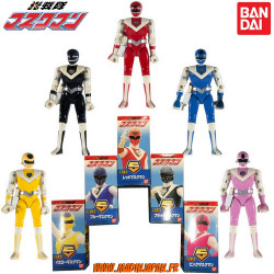 BIOMAN 2  MASKMAN pack 5 Forces Bandai Japon