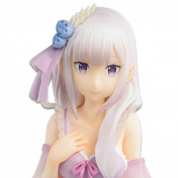 RE:ZERO Starting Life in Another World Figurine Emilia Slumber Tea Party Ichibansho Bandai