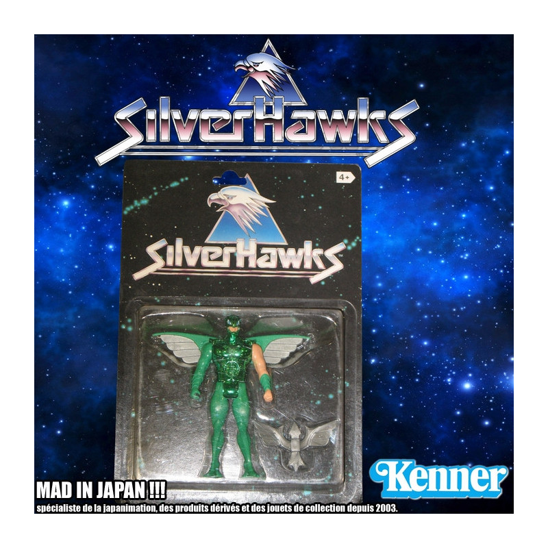 SILVERHAWKS figurine Flashback + Backflash Kenner SILVERHAWKS figurine Flashback + Backflash Kenner