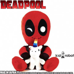 DEADPOOL Peluche Deadpool & Licorne Kidrobot