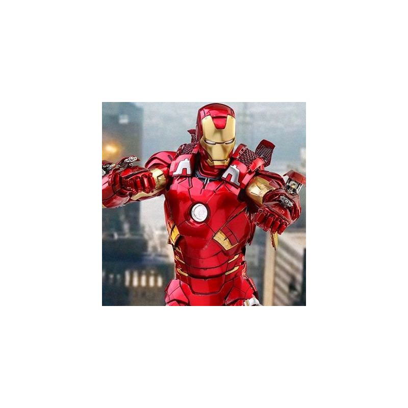 AVENGERS Figurine Iron Man Mark VII Movie Masterpiece Diecast Hot Toys AVENGERS Figurine Iron Man Mark VII Movie Masterpiece Diecast Hot Toys