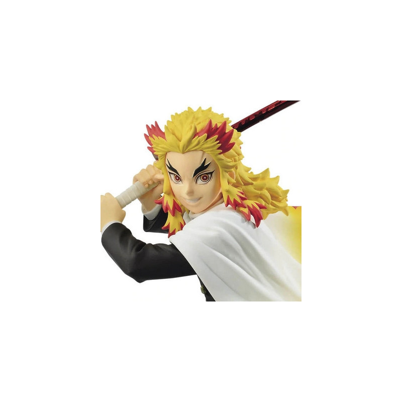 Figurine Kyojuro Rengoku Vibration Stars Banpresto Demon Slayer Figurine Kyojuro Rengoku Vibration Stars Banpresto Demon Slayer