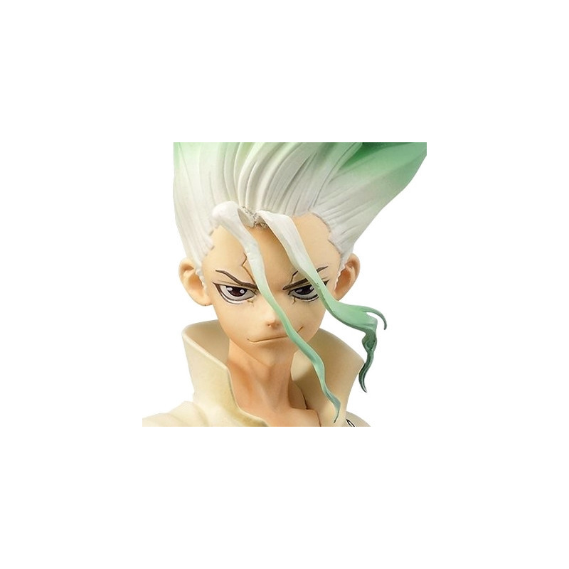DR STONE Figurine Senku Ishigami Figure of Stone World Banpresto DR STONE Figurine Senku Ishigami Figure of Stone World Banpresto