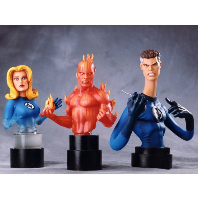 FANTASTIC FOUR Triple-Pack Busts Bowen Designs