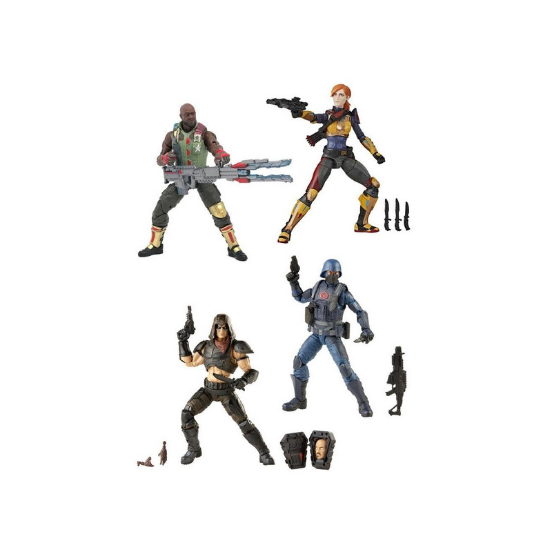 GI JOE Pack Figurines Classified Series 2021 Wave 1 Hasbro GI JOE Pack Figurines Classified Series 2021 Wave 1 Hasbro