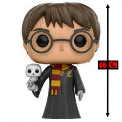 HARRY POTTER Figurine Harry & Hedwige Super Sized POP!